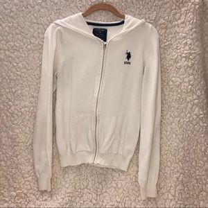 Polo full zip womens